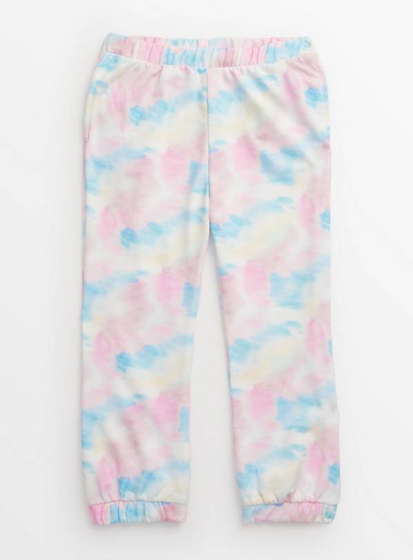 Pastel Tie Dye Joggers 9 years